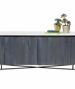 Kare Design Glenn Senkki -Huonekalu kauppa komoda glenn 160x75 cm bialo szara 3