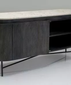 Kare Design Glenn Senkki -Huonekalu kauppa komoda glenn 160x75 cm bialo szara 6