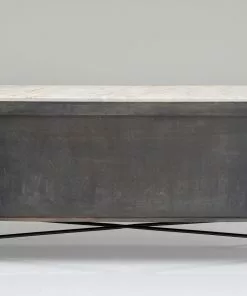 Kare Design Glenn Senkki -Huonekalu kauppa komoda glenn 160x75 cm bialo szara 7