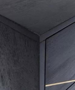 Kare Design Gold Vein Senkki 6 Laatikkoa 145x82cm -Huonekalu kauppa komoda gold vein 145x82 cm ciemnobrazowa 12