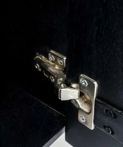 Kare Design Goldie Senkki 160x86cm -Huonekalu kauppa komoda goldie 160x86 cm drewno mango zlota blat zielony marmur 8