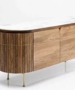 Kare Design Grace Senkki 160x78cm -Huonekalu kauppa komoda grace 160x78 cm drewno mango blat marmur 2