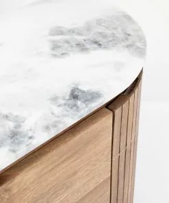 Kare Design Grace Senkki 160x78cm -Huonekalu kauppa komoda grace 160x78 cm drewno mango blat marmur 7