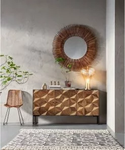 Kare Design Illusion Senkki, Kulta -Huonekalu kauppa komoda illusion 164x85 cm zlota 11