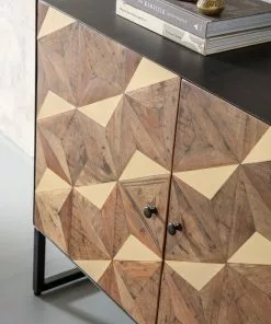 Kare Design Illusion Senkki, Kulta -Huonekalu kauppa komoda illusion 164x85 cm zlota 12