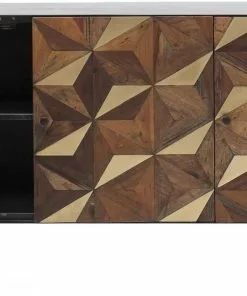 Kare Design Illusion Senkki, Kulta -Huonekalu kauppa komoda illusion 164x85 cm zlota 4