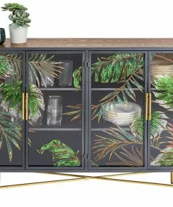Kare Design Jungle Senkki 135x95cm -Huonekalu kauppa komoda jungle 135x95 cm kolorowa 3