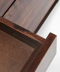 Kare Design Kira Senkki 140x68cm -Huonekalu kauppa komoda kira 140x68 cm brazowa drewniana 12