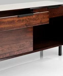 Kare Design Kira Senkki 140x68cm -Huonekalu kauppa komoda kira 140x68 cm brazowa drewniana 16