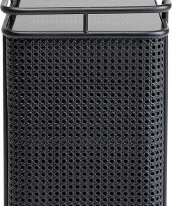 Kare Design Fence Senkki, Sivupöytä 120x70cm -Huonekalu kauppa komoda loft ze szklanym blatem czarna 120x70 cm 7