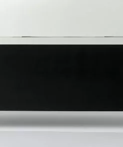 Kare Design Soran Senkki, Sivupöytä - Musta 160x45cm -Huonekalu kauppa komoda lustrzana 4 drzwiowa nogi czarne 160x80 cm 6