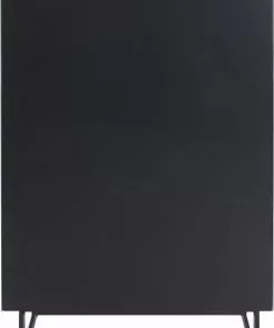 Kare Design Soran Lipasto 5 Laatikkkoa - Musta, 65x114cm -Huonekalu kauppa komoda lustrzana z 5 szufladami nogi czarne 65x114 cm 5