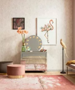 Kare Design Luxury Lipasto, 3 Laatikkoa -Huonekalu kauppa komoda luxury 91x74 cm lustrzana 13