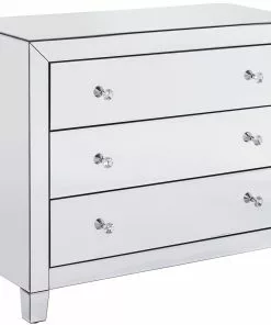 Kare Design Luxury Lipasto, 3 Laatikkoa -Huonekalu kauppa komoda luxury 91x74 cm lustrzana 2