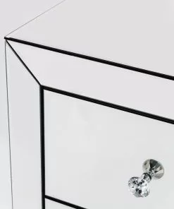 Kare Design Luxury Lipasto, 3 Laatikkoa -Huonekalu kauppa komoda luxury 91x74 cm lustrzana 7
