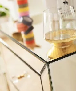 Kare Design Luxury Champagne Korkea Lipasto, 5 Laatikkoa -Huonekalu kauppa komoda luxury gold 5 49x110 cm szampanska 11