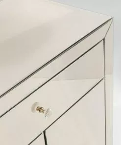 Kare Design Luxury Gold Lipasto, 2 Ovea, 1 Laatikko -Huonekalu kauppa komoda luxury gold 71x76 cm szampanska 8