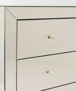 Kare Design Luxury Champagne Lipasto, 3 Laatikkoa -Huonekalu kauppa komoda luxury gold 91x75 cm szampanska 5