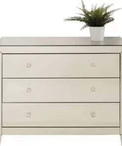 Kare Design Luxury Champagne Lipasto, 3 Laatikkoa -Huonekalu kauppa komoda luxury gold 91x75 cm szampanska 8