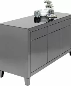 Kare Design Luxury Push Senkki, Harmaa -Huonekalu kauppa komoda luxury push 141x77 cm szara 8