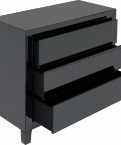 Kare Design Luxury Push Lipasto 3 Laatikkoa, Harmaa -Huonekalu kauppa komoda luxury push 91x74 cm szara 3