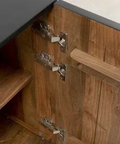 Kare Design Madeira Dark Senkki 177x75cm -Huonekalu kauppa komoda madeira 177x75 m ciemnobrazowa 11