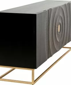 Kare Design Madeira Dark Senkki 177x75cm -Huonekalu kauppa komoda madeira 177x75 m ciemnobrazowa 4