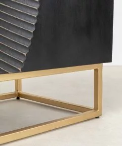 Kare Design Madeira Dark Senkki 177x75cm -Huonekalu kauppa komoda madeira 177x75 m ciemnobrazowa 9