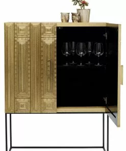 Kare Design Marrakesh Kaappi -Huonekalu kauppa komoda marrakesh 100x140 cm zlota 9