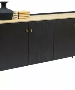 Kare Design Milano Senkki 180x85cm -Huonekalu kauppa komoda milano 180x85 cm czarna 7
