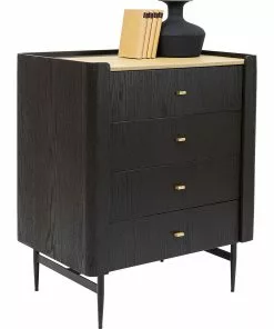 Kare Design Milano Lipasto 80x100cm -Huonekalu kauppa komoda milano 80x100 cm czarna 9