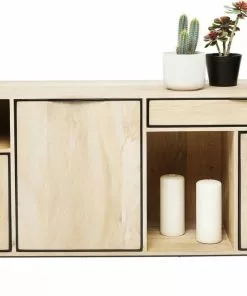 Kare Design Modena Senkki -Huonekalu kauppa komoda modena 190x80 cm drewniana 5