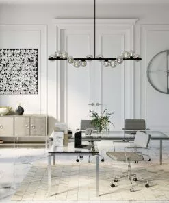 Kare Design Moonscape Senkki -Huonekalu kauppa komoda moonscape 156x80 cm srebrna 10