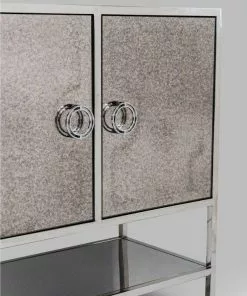 Kare Design Moonscape Senkki -Huonekalu kauppa komoda moonscape 156x80 cm srebrna 4