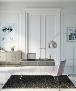 Kare Design Moonscape Senkki -Huonekalu kauppa komoda moonscape 156x80 cm srebrna 9