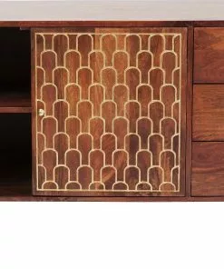 Kare Design Muskat Senkki -Huonekalu kauppa komoda muskat 145x75 cm brazowa 4