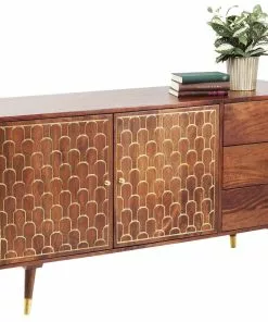 Kare Design Muskat Senkki -Huonekalu kauppa komoda muskat 145x75 cm brazowa 6