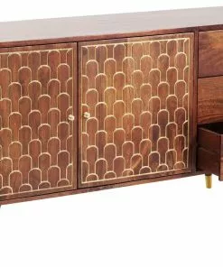 Kare Design Muskat Senkki -Huonekalu kauppa komoda muskat 145x75 cm brazowa 7