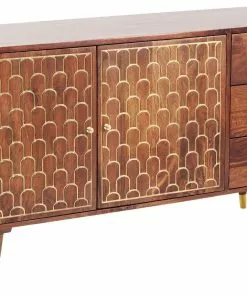 Kare Design Muskat Senkki -Huonekalu kauppa komoda muskat 145x75 cm brazowa 8