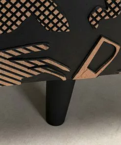 Kare Design Nativera Senkki 177x75cm -Huonekalu kauppa komoda nativera 177x75 cm drewno mango czarno naturalna 10