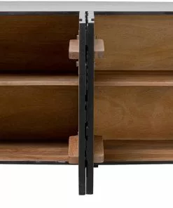 Kare Design Nativera Senkki 177x75cm -Huonekalu kauppa komoda nativera 177x75 cm drewno mango czarno naturalna 7