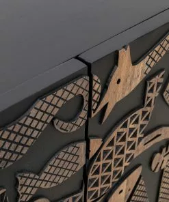 Kare Design Nativera Senkki 177x75cm -Huonekalu kauppa komoda nativera 177x75 cm drewno mango czarno naturalna 9