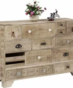 Kare Design Puro Lipasto, 14 Laatikkoa -Huonekalu kauppa komoda puro 114x80 cm naturalna 10