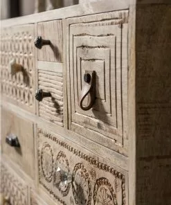 Kare Design Puro Lipasto, 14 Laatikkoa -Huonekalu kauppa komoda puro 114x80 cm naturalna 16