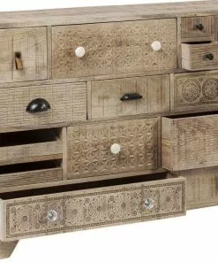 Kare Design Puro Lipasto, 14 Laatikkoa -Huonekalu kauppa komoda puro 114x80 cm naturalna 3