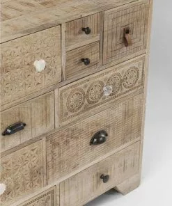 Kare Design Puro Lipasto, 14 Laatikkoa -Huonekalu kauppa komoda puro 114x80 cm naturalna 5