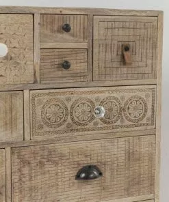 Kare Design Puro Lipasto, 14 Laatikkoa -Huonekalu kauppa komoda puro 114x80 cm naturalna 8