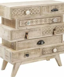 Kare Design Puro Butterfly Lipastp -Huonekalu kauppa komoda puro butterfly 65x66 cm naturalna 10