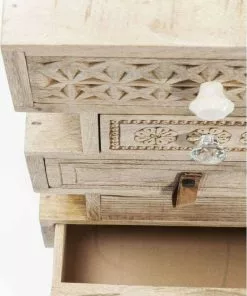 Kare Design Puro Butterfly Lipastp -Huonekalu kauppa komoda puro butterfly 65x66 cm naturalna 2