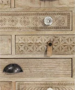 Kare Design Puro Butterfly Lipastp -Huonekalu kauppa komoda puro butterfly 65x66 cm naturalna 5